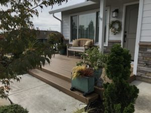 welcoming front entry