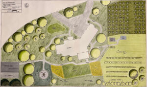 Garden concept plan for new construction